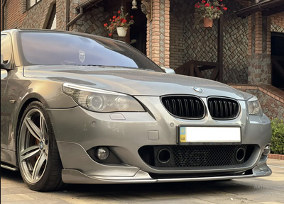 Бмв е60 накладка на бампер/ губа на (M paket) бампер HAMANN 363 фото