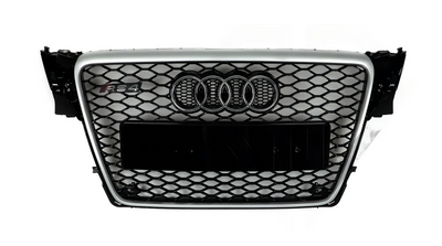 Решетка радиатора Audi A4 B8 (2007-2011)в стиле RS 088 фото
