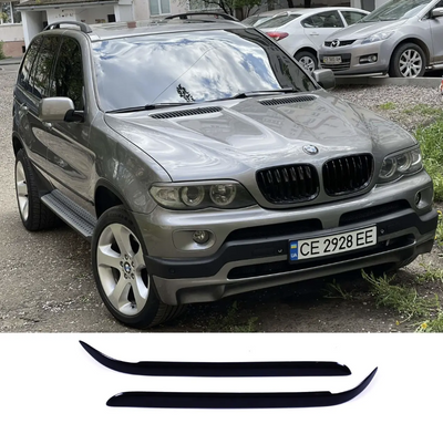 Реснички на фары BMW Х5 E53 1999-2006 272 фото