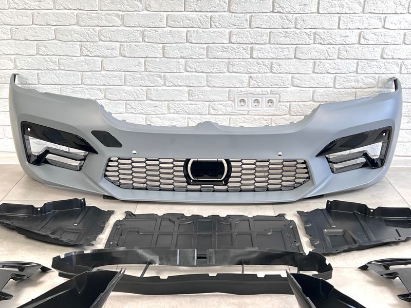 Комплект рестайлинга передней части в стиле M5 LCI 2020+ для BMW 5 G30 G31 2016-2020 454 фото