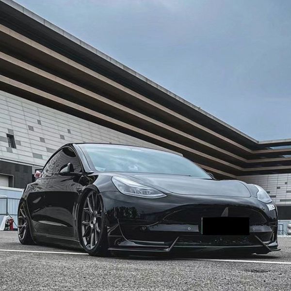 Губа переднього бампера Tesla model3 405 фото