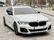Накладка переднего бампера (губа-сплиттер) Mpaket BMW 5 G30 G31 2020+ , черный глянец 460 фото 12