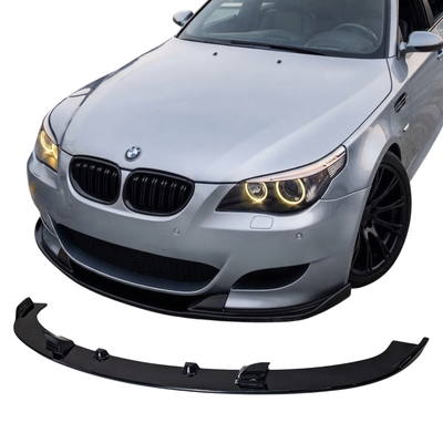 BMW E60 губа на М бампер БМВ Е60 Е61 накладка на передній М5 стиль бампер 364 фото