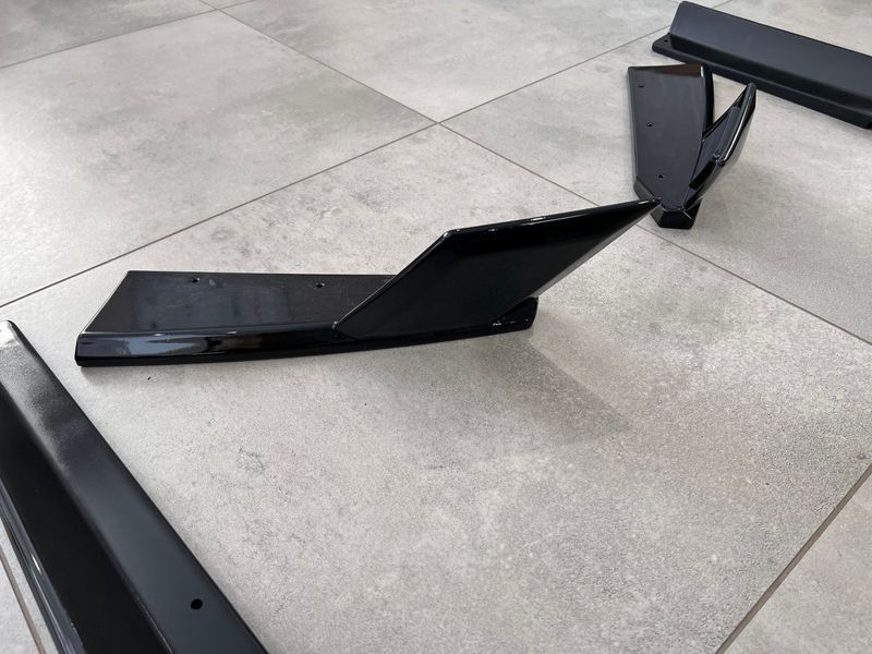 Комплект обвісу Губа накладки бампера леза порогів для BMW X5M F95 2019-2022 1038 фото