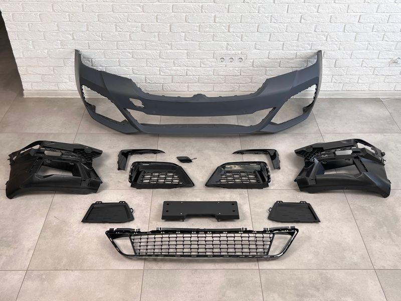 Передній бампер у зборі M Paket рестайлінг для BMW 5 G30 G31 2020-2023 443 фото