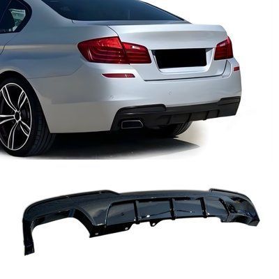 Диффузор накладка заднего бампера M-Performance BMW 5 series F10 2010-2016 104 фото