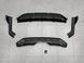 Дифузор накладка заднього бампера Paradigma M-Performance для BMW X5 F15 2013-2018, чорний глянець 912 фото 5