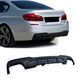 Диффузор накладка заднего бампера M-Performance BMW 5 series F10 2010-2016 104 фото 2