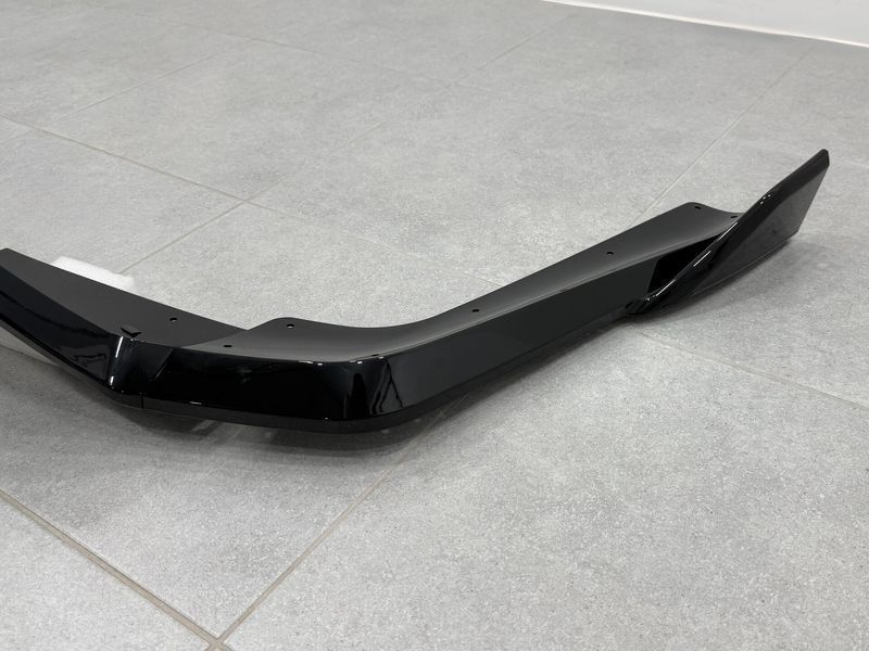 Дифузор накладка заднього бампера Paradigma M-Performance для BMW X5 F15 2013-2018, чорний глянець 912 фото
