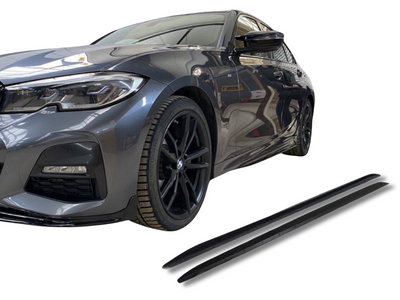 Накладки, Леза на пороги M-Performance BMW 3 серії G20 G21 2018+ 294 фото