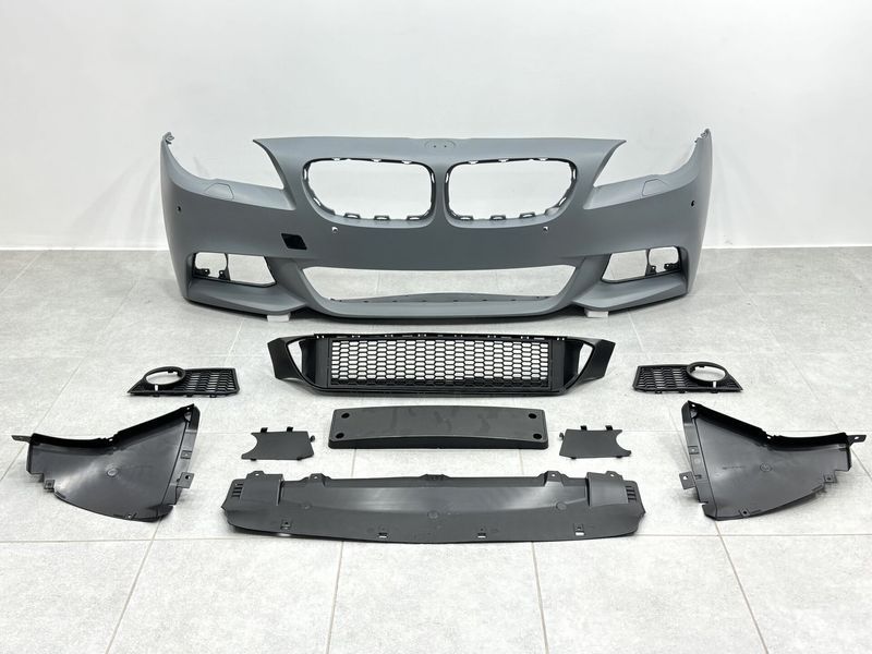 Передний бампер в сборе M Paket BMW 5 F10 F11 дорестайлинг 2010-2013 109 фото