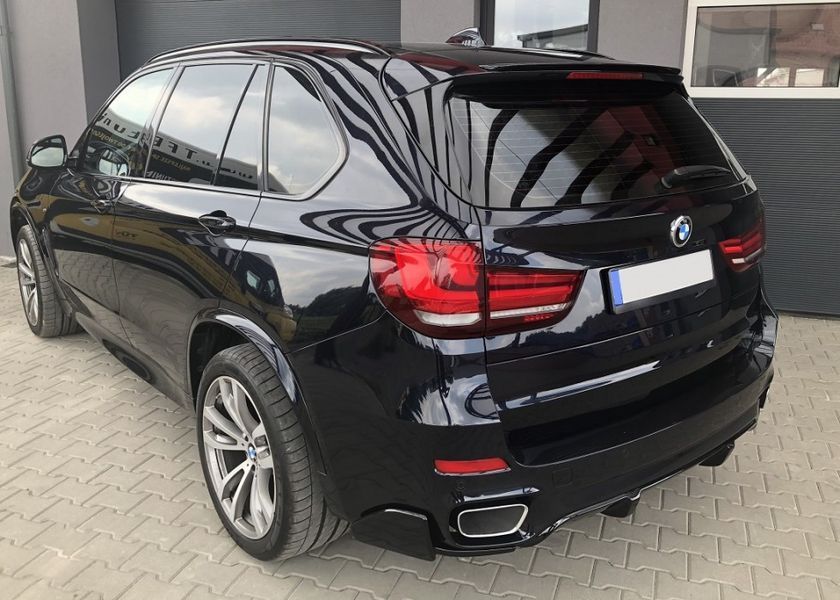 Накладка заднего бампера BMW X5 F15 стиль Перформанс 346 фото