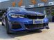 Накладка переднего бампера, Губа M performance BMW 3  G20 G21 2018-2022 Сплиттер 297 фото 7
