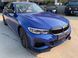 Накладка переднего бампера, Губа M performance BMW 3  G20 G21 2018-2022 Сплиттер 297 фото 6