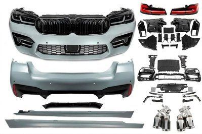 Рестайлінг з фарами SHADOW LINE у стилі M5 2020+ для BMW 5 G30 2016-2020 1020 фото