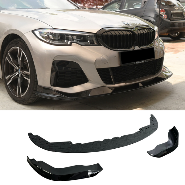 Накладка, Губа переднего бампера M-Performance  AC Schnitzer BMW 3 G20 G21 2017-2022  M-paket 664 фото