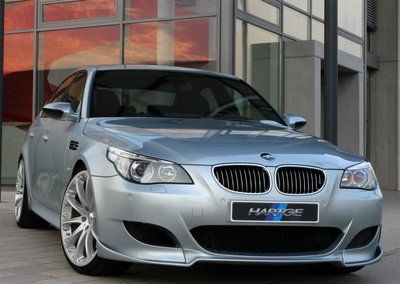 Накладка переднего бампера (губа) BMW E60 M5 Hartge 368 фото