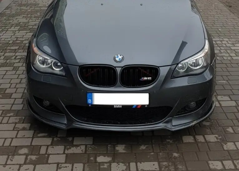 Накладка переднього бампера (губа) BMW E60 M5 Hartge 368 фото
