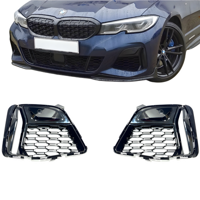 Накладки, решітки бампера М340i BMW 3 G20 G21 2018-2022 667 фото