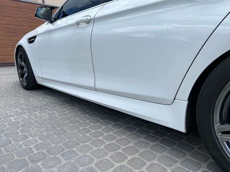 Накладки на пороги M-paket BMW 5 series F10 F11 2010-2016 117 фото