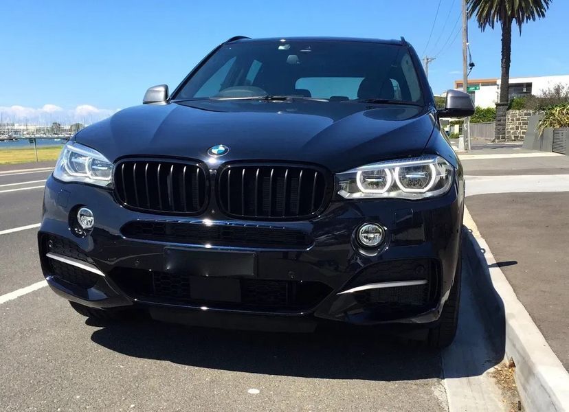 Решетки радиатора BMW X5 F15 X6 F16 глянец ноздри 353 фото