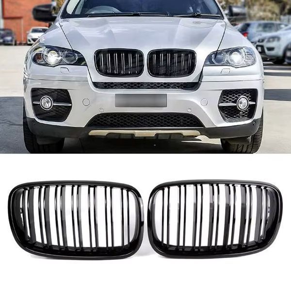 Решітки радіатора BMW X5 E70 X6 E71 M Performance глянець ніздрі 484 фото