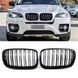 Решітки радіатора BMW X5 E70 X6 E71 M Performance глянець ніздрі 484 фото 2