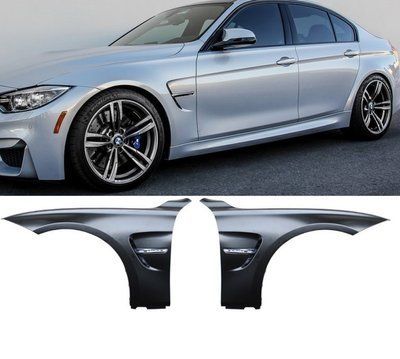 Комплект передних крыльев BMW F30 (2012-2019) в стиле M3 305 фото