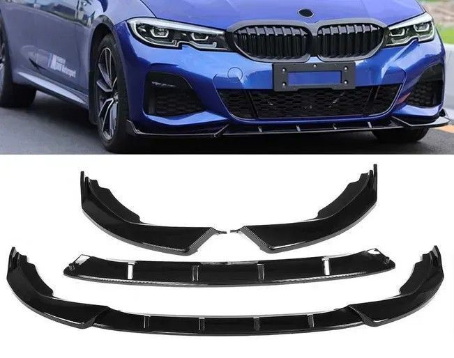 Накладка переднього бампера BMW 3 G20/G21 М пакет 670 фото