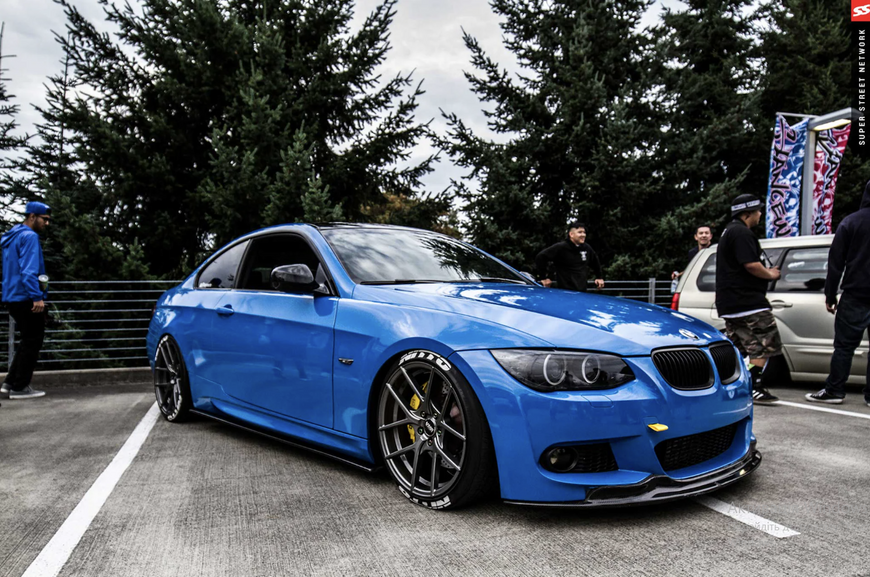 Губа (спліттер) BMW e92 e93 mpaket 2010-2013 435 фото