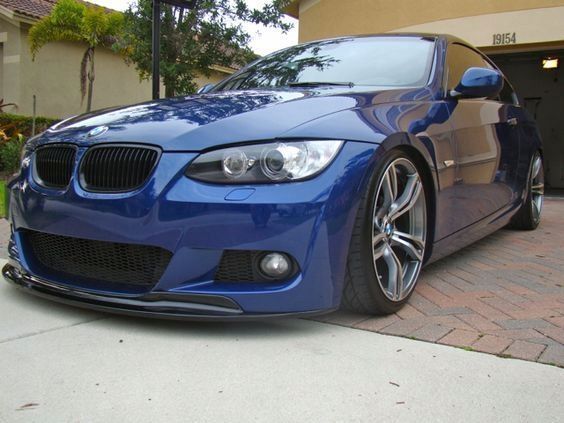 Губа (сплиттер) BMW e92 e93 m paket 2006-2010 436 фото