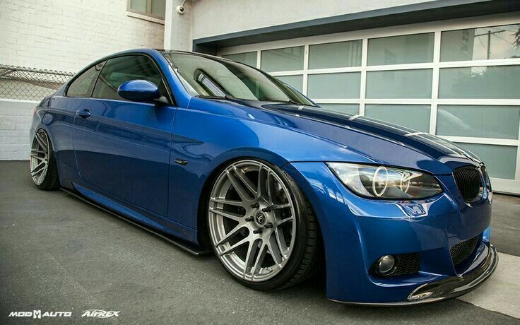 Губа (сплиттер) BMW e92 e93 m paket 2006-2010 436 фото