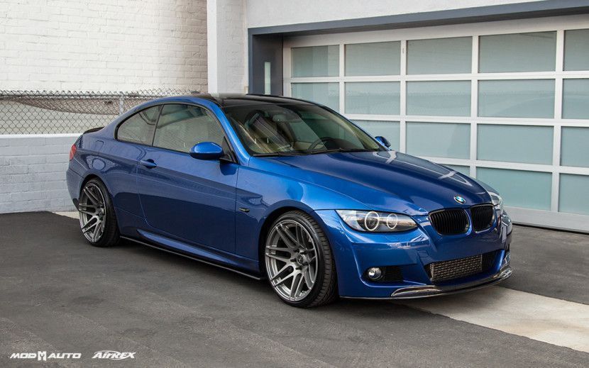 Губа (сплиттер) BMW e92 e93 m paket 2006-2010 436 фото