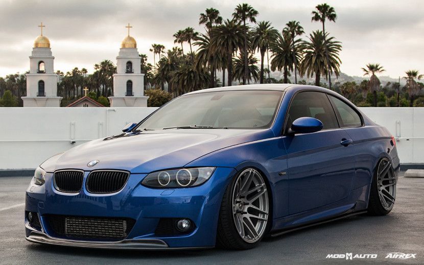 Губа (сплиттер) BMW e92 e93 m paket 2006-2010 436 фото