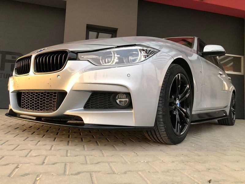 Губа, Накладка переднього бампера BMW F30 М пакет 308 фото