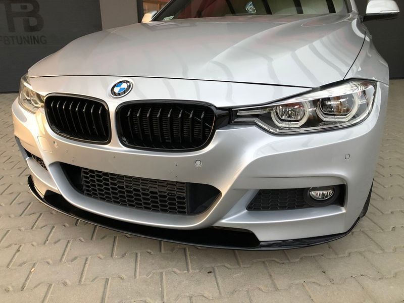 Губа, Накладка переднього бампера BMW F30 М пакет 308 фото