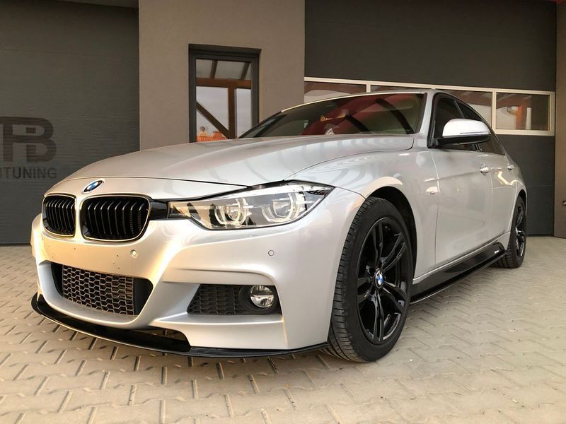 Губа, Накладка переднього бампера BMW F30 М пакет 308 фото