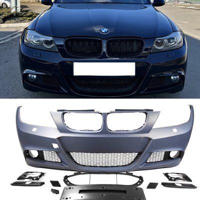 Бампер передний M Paket BMW 3 Series E90 LCI 2008-2011 778 фото