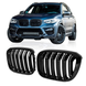 BMW X3 G01 2018- гг. Решетки радиатора Ноздры M-Look (Черный глянец) 1057 фото 1