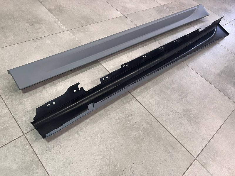 Накладки на пороги M-paket BMW 3 series F30 / F31 2012-2018 319 фото