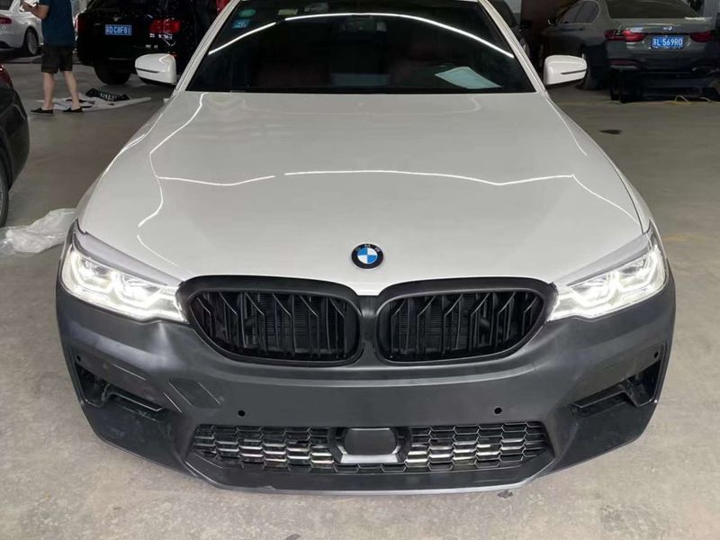Передний бампер для BMW 5 Series G30 G31 2017-2020 в стиле M5 LCI 2020+ 448 фото