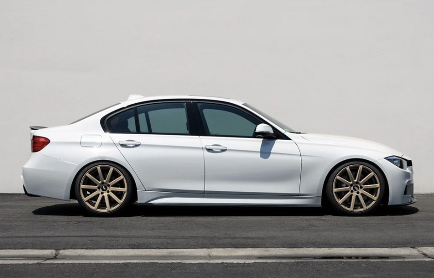 Накладки на пороги M-paket BMW 3 series F30 / F31 2012-2018 319 фото