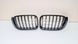 Решетка радиатора ноздри BMW X3 F25 X4 F26 Одинарные Чёрный глянец (2014-2017)  1012 фото 2